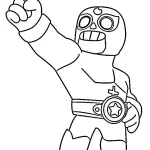 a imprimer coloriage Brawl Stars gratuit