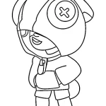 coloriage Brawl Stars et decoupage