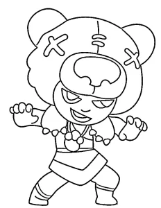 imprimer coloriage Brawl Stars pour enfant