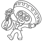 coloriage Brawl Stars pour enfant de 3 ans