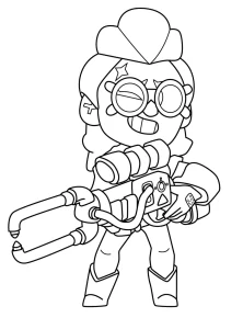 coloriage Brawl Stars à imprimer pdf gratuit