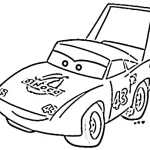 coloriage Car à imprimer gratuitement pdf