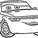 coloriage Car et decoupage a imprimer gratuit
