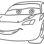 coloriage Car a imprimer gratuitement