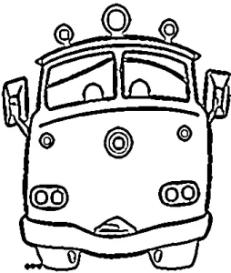 coloriage Car à imprimer gratuitement