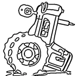 coloriage Car à imprimer pour enfant de 12 ans