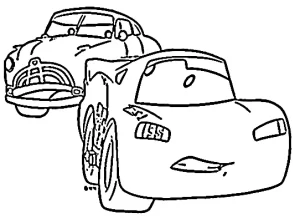 coloriage Car a dessiner et imprimer