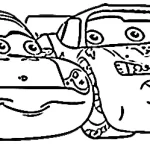 coloriage Car à imprimer pour enfants