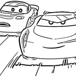 coloriage Car à imprimer pour enfants