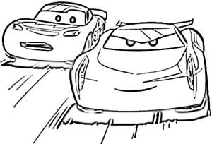 coloriage Car à imprimer pour enfants