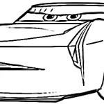 imprimer coloriage Car gratuit