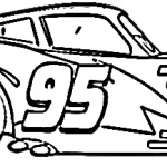 coloriage Car pour enfant de 6 ans