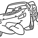 coloriage Car a imprimer pour enfant de 4 ans
