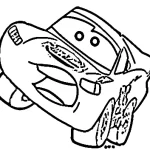 coloriage Car a imprimer pour enfant de 4 ans