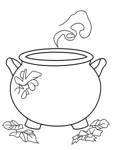 coloriage Chaudron d
