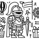 coloriage Chevalier en ligne