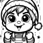 coloriage Chucky a colorier en ligne gratuitement