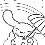 coloriage Cinnamoroll pour enfant