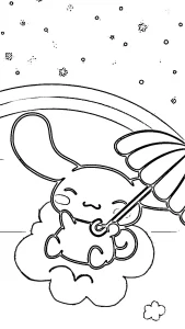 coloriage Cinnamoroll pour enfant
