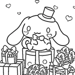 coloriage Cinnamoroll de pour enfants