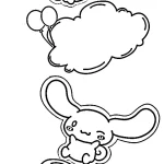 coloriage Cinnamoroll à imprimer gratuitement pdf