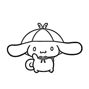 coloriage Cinnamoroll à imprimer pdf gratuit