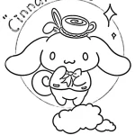 coloriage Cinnamoroll pour enfants à télécharger