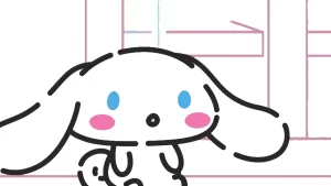 coloriage Cinnamoroll à imprimer pour enfant de 12 ans