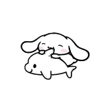 coloriage Cinnamoroll à imprimer gratuitement