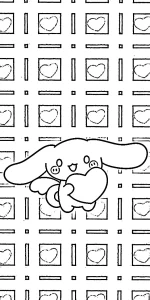 coloriage Cinnamoroll pour enfant à imprimer