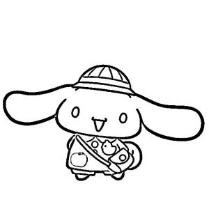 coloriage Cinnamoroll à imprimer pdf gratuit