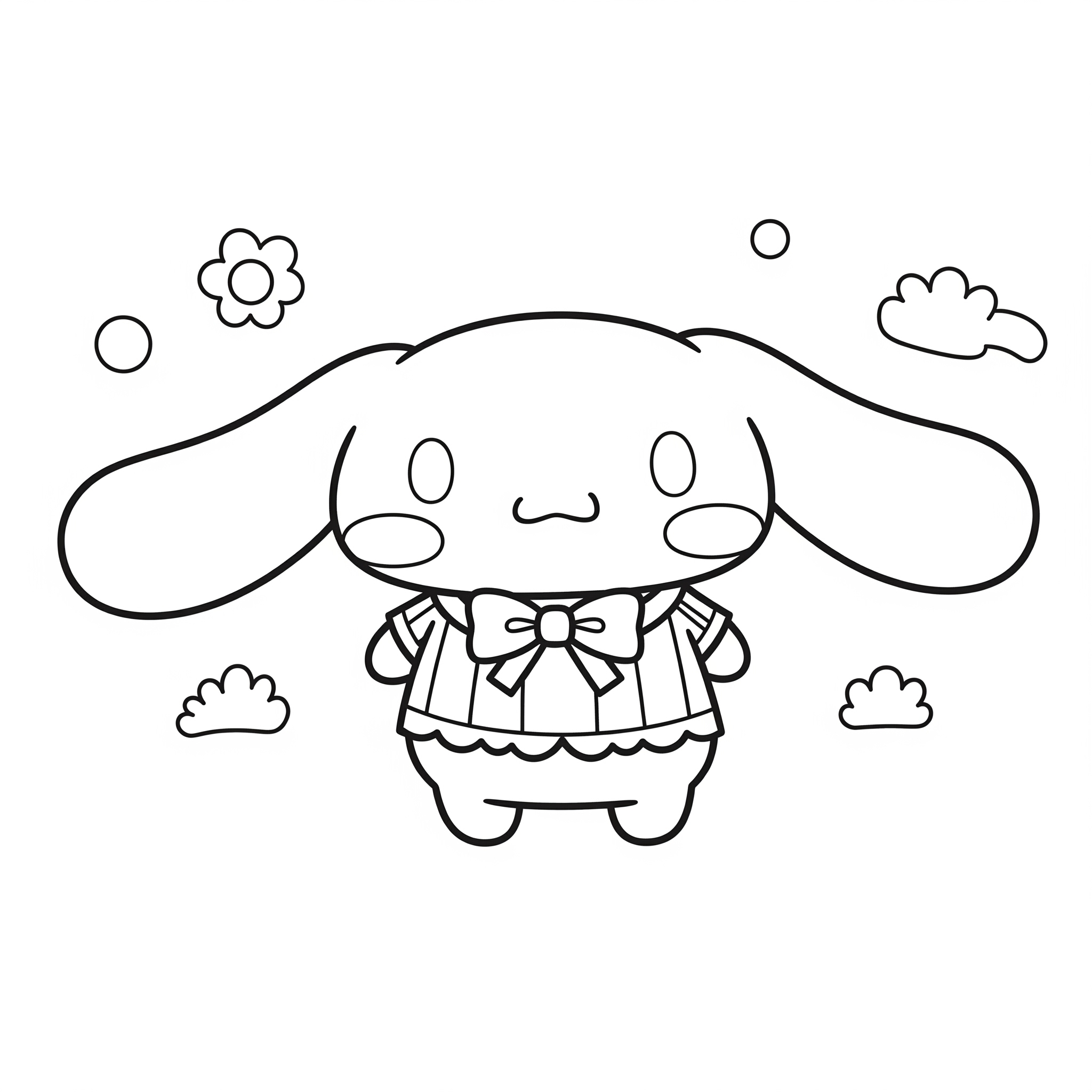 Tranh tô màu Cinnamoroll