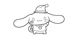 coloriage Cinnamoroll update pour enfants a imprimer gratuit