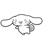 coloriage Cinnamoroll update à imprimer gratuitement pdf