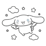 coloriage Cinnamoroll update pour enfant de 8 ans