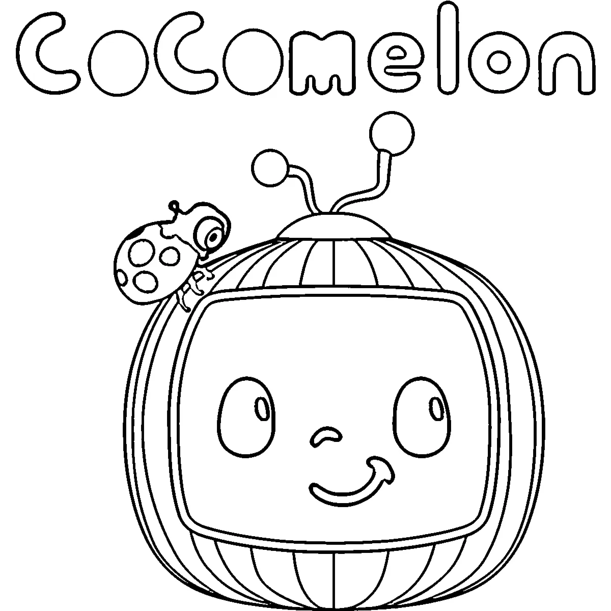 Tranh tô màu Cocomelon
