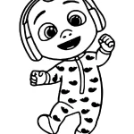 coloriage Cocomelon gratuit