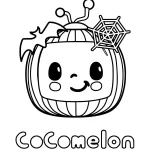 imprimer coloriage Cocomelon pour enfant