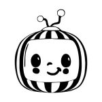 coloriage Cocomelon pour enfant à imprimer