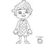 coloriage Cocomelon et apprentissage