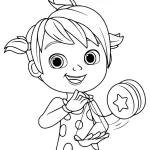 coloriage Cocomelon pour enfant
