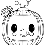 coloriage Cocomelon pour primaire