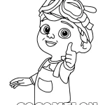 coloriage Cocomelon pour enfant a imprimer gratuit