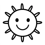 coloriage Emoji a imprimer