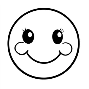 coloriage Emoji à imprimer gratuitement pdf