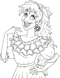 coloriage Encanto gratuit pour enfants