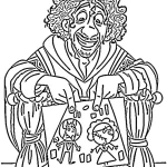 coloriage Encanto et decoupage a imprimer gratuit