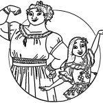 coloriage Encanto pour enfant