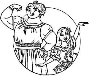 coloriage Encanto pour enfant