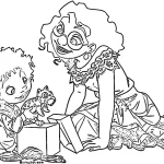 coloriage Encanto pour enfant de 4 ans